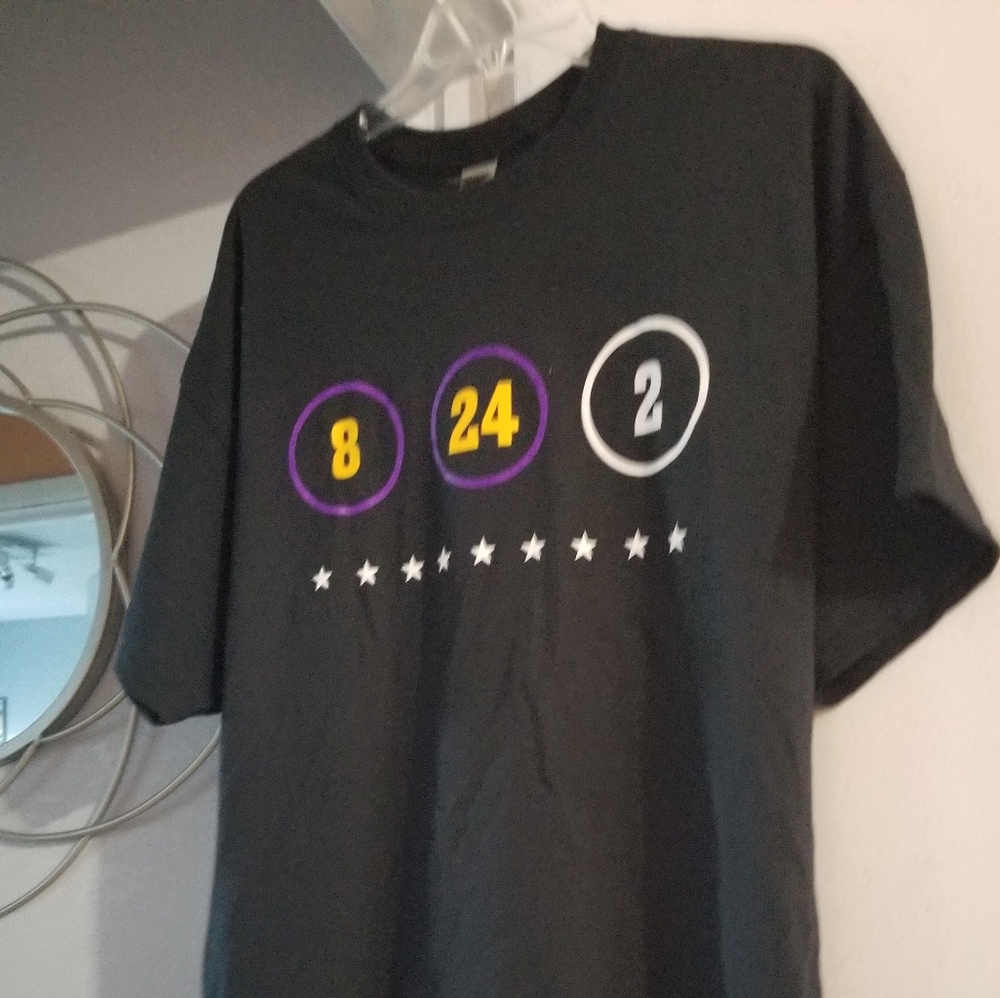 Kobe tribute t-shirt Warriors Game